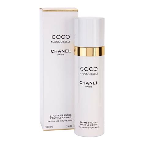 coco chanel body spray.